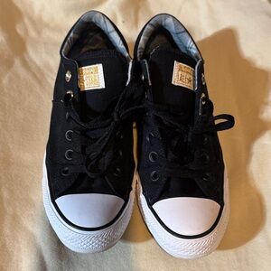 Classic Black and White Women's Sneakers